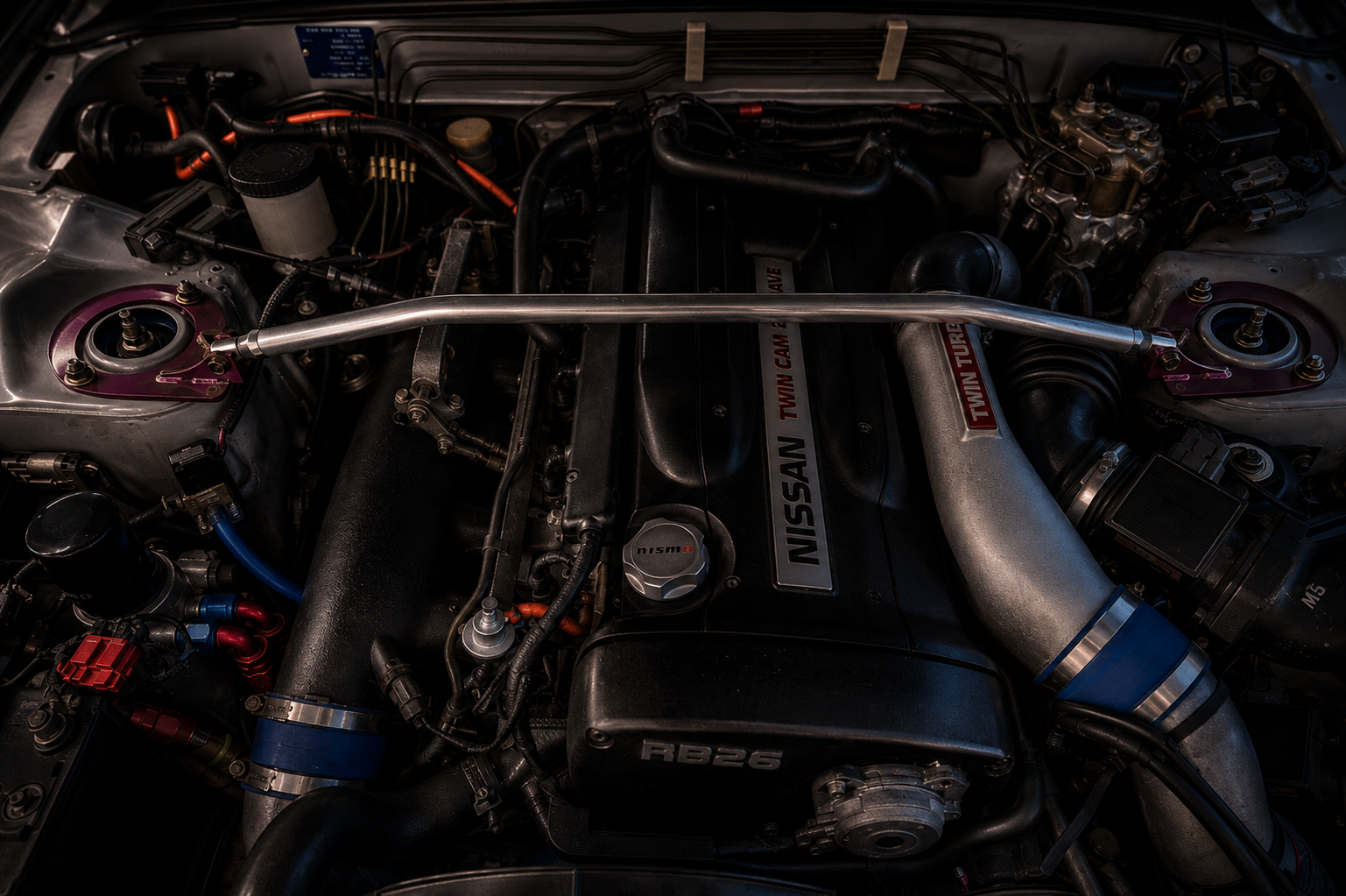 RB26DETT engine bay